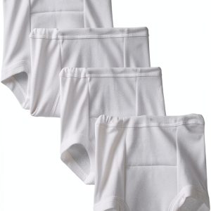 GERLO Baby Boys Training Underpants White 3T-0