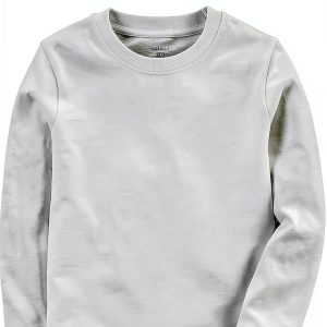 Amazon Boy Undershirt Grey/White 100% Cotton-0