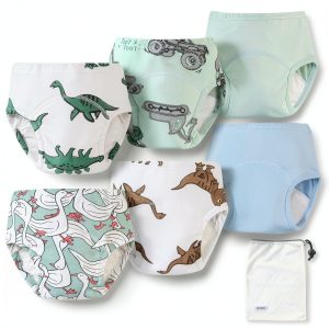 EZ Moms Toddler Training Underwear Boys 100% Cotton-0