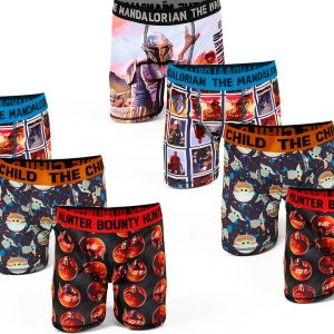 Mandalorian Baby Yoda Boys Underwear Handcraft-0
