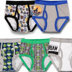 Baby Yoda Boys Boxer Briefs Handcraft 100% Cotton-0